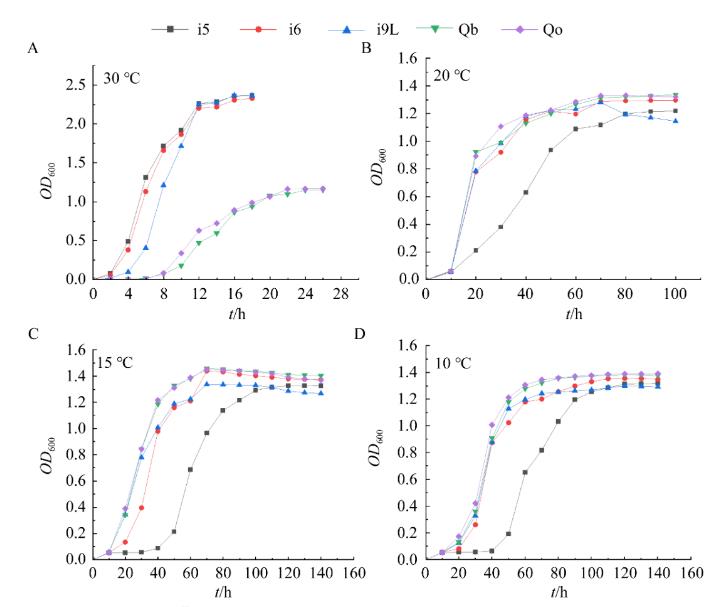 青藏高原凍土區(qū)培養(yǎng)基分離解磷菌的生長曲線測定